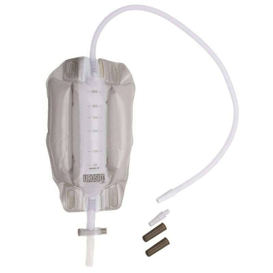 Asid Bonz - 750ml 65cm Catheter Leg Bag - Urosid 3K - UKMEDI.CO.UK UK Medical Supplies