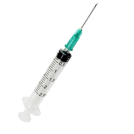 3ml + 21g 5/8 inch Terumo Luer Slip Syringe and Needle SS02SE21161 UKMEDI.CO.UK