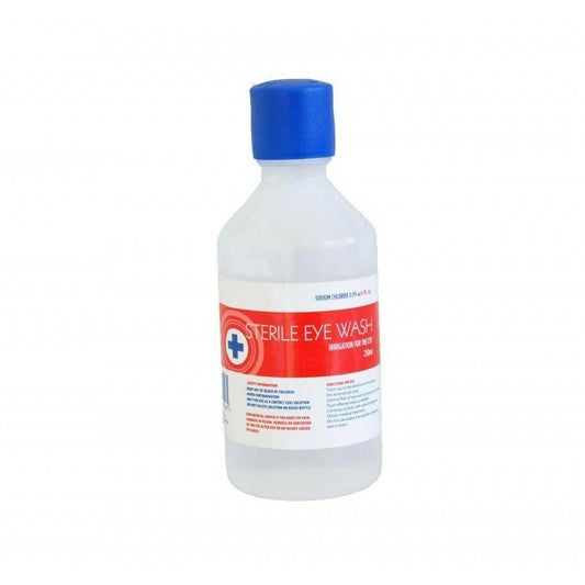 250ml Sterile Eye Wash Solution QE0700 UKMEDI.CO.UK