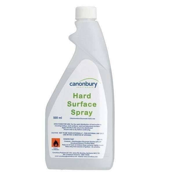 Chloorhexidine Oppervlakte Spray 500ml