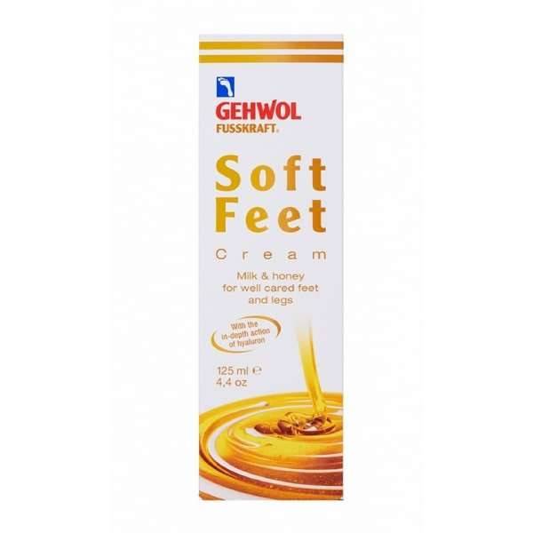 125 ml Gehwol Zachte Voetencrème Fusskraft Melk en Honing