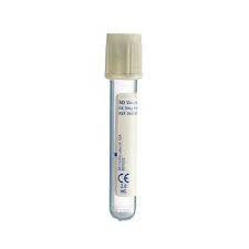 BD Vacutainer 2.5ml Tube Glucose And Lactate Determination Hemogard