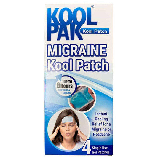 Koolpak Migraine-koelpleister, 4 stuks