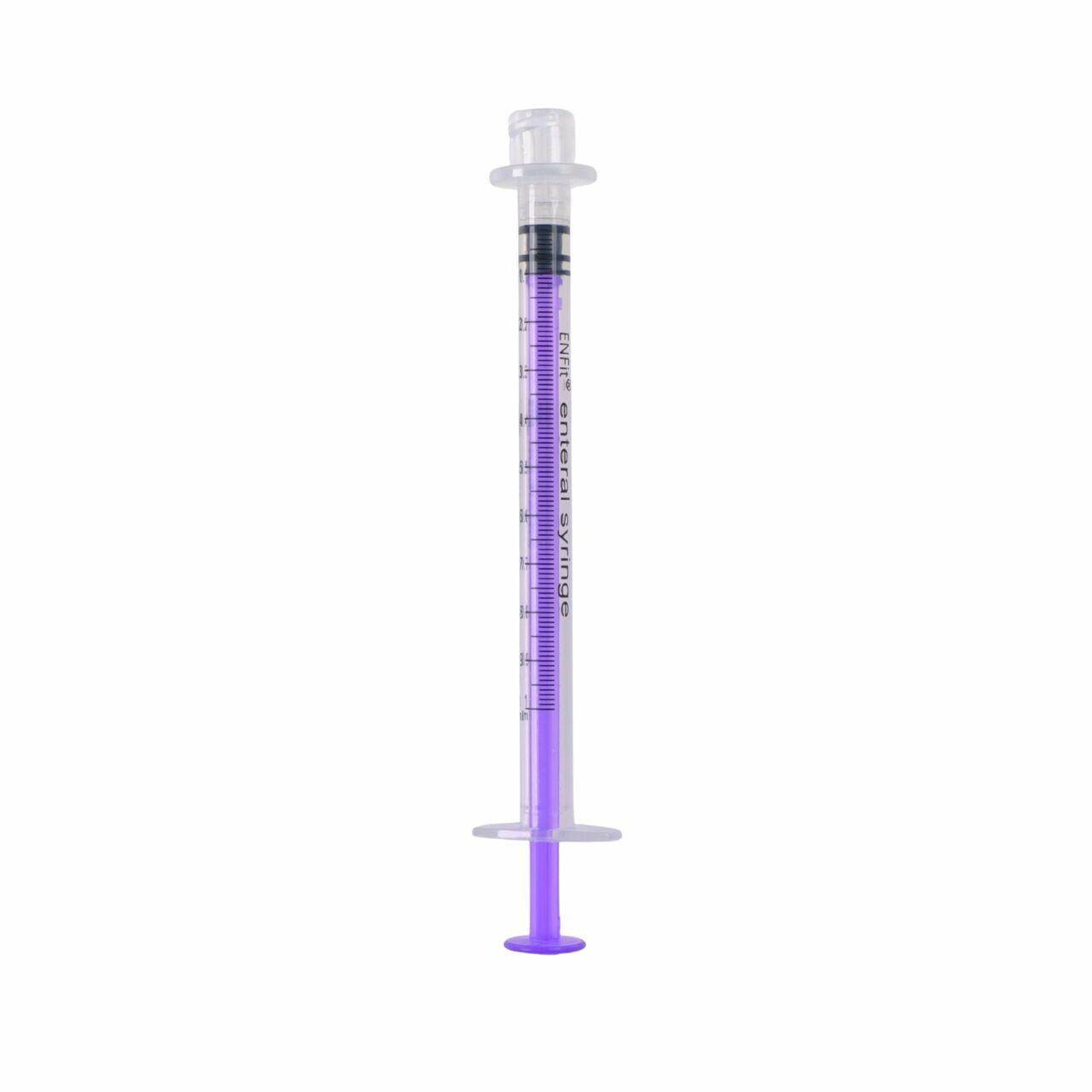 1 ml ENFIT lage dosering medicijnspuit