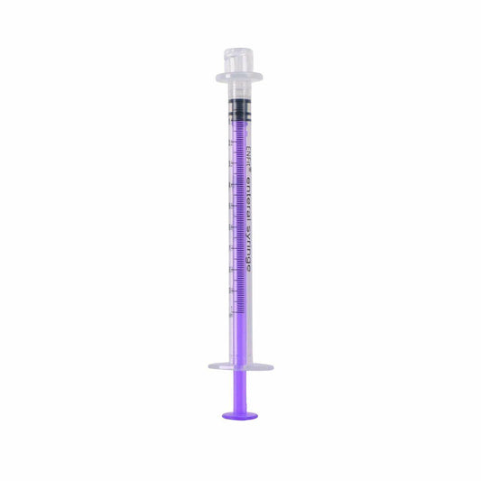 1 ml ENFIT lage dosering medicijnspuit