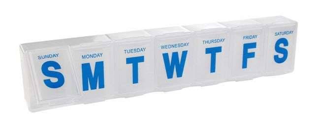 Pillenorganizer 7 XL
