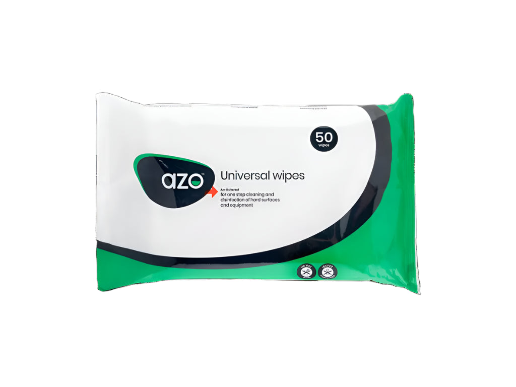 Azo Universele Schoonmaak- en Desinfectiedoekjes Verpakking van 50