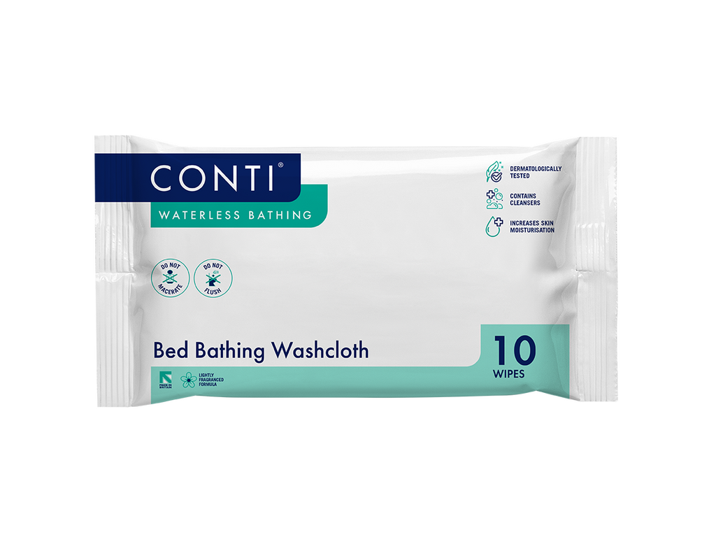 Conti® Bedbadwashandje Geurvrij 10 Doeken