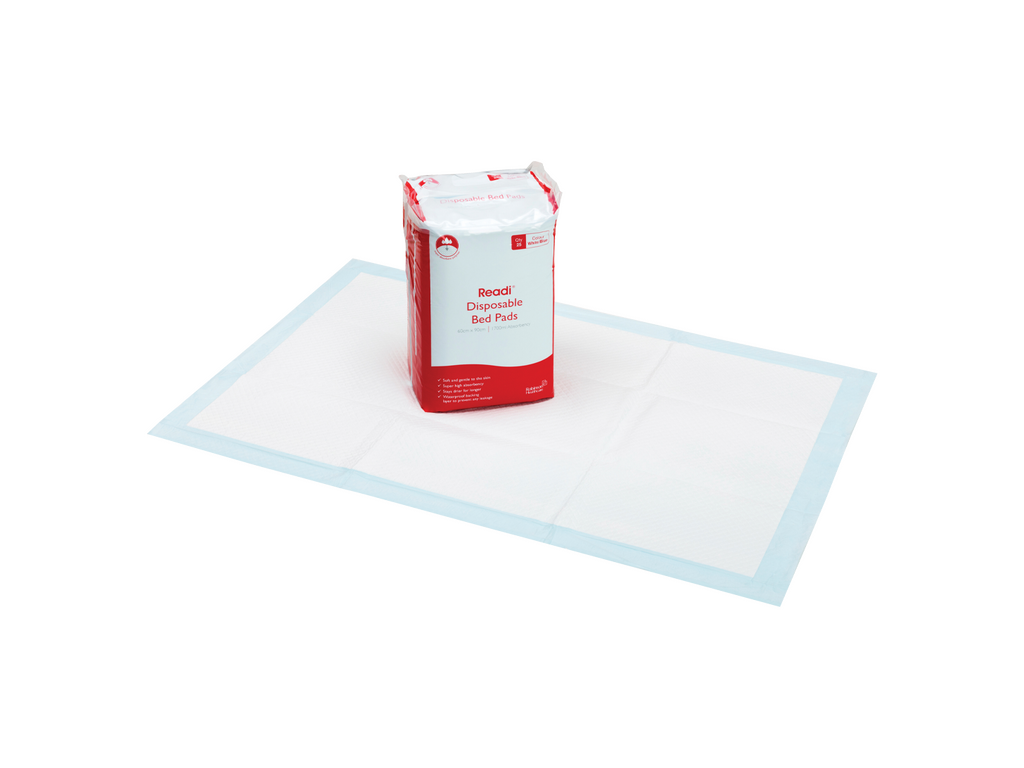 60 cm x 90 cm Readi wegwerpbedpads Sap 1700 ml x 25 pads
