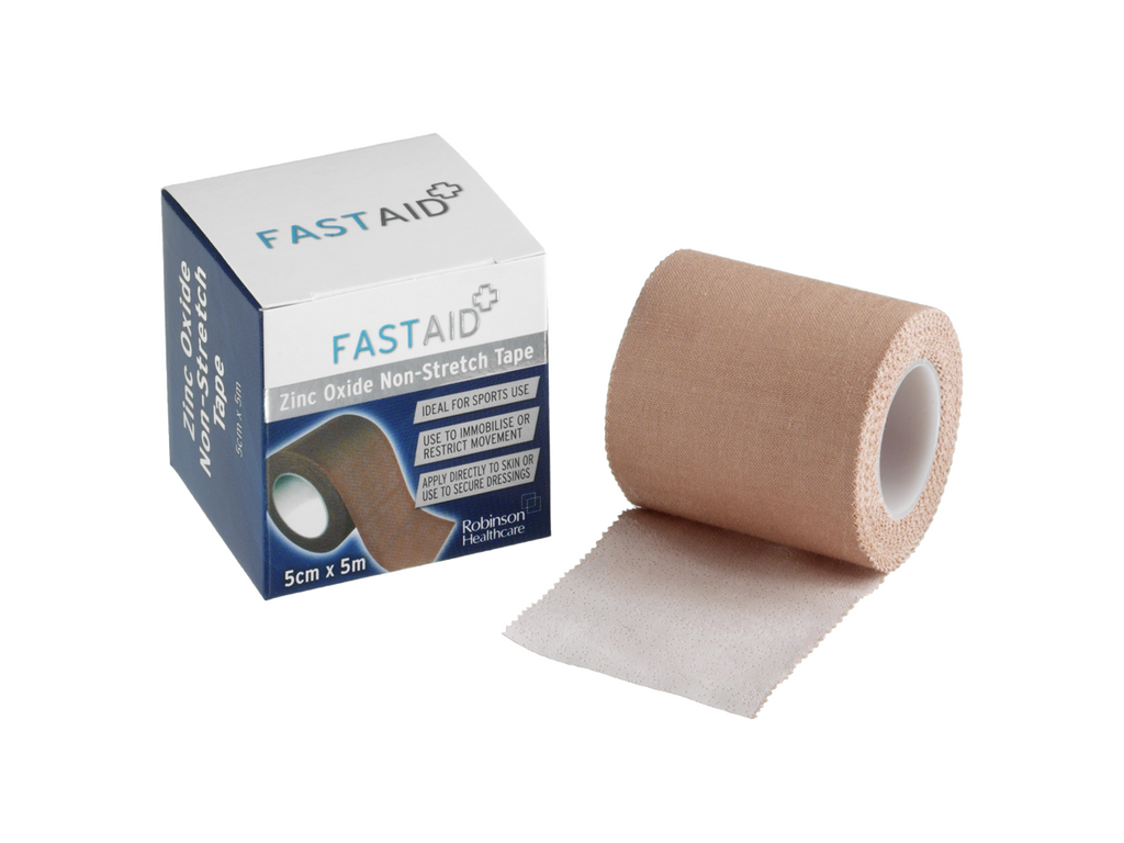 Fast Aid Zinkoxide Niet-rektape 5 cm x 5 m