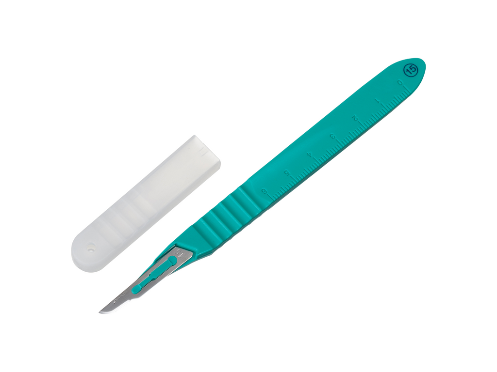 Instrapac wegwerpscalpel nr. 15 mesjes, set van 10