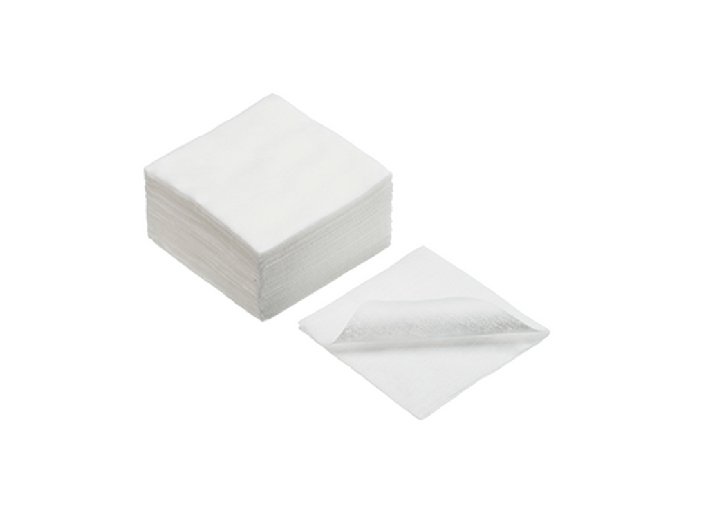 10 cm x 10 cm 4-laags Sofsorb non-woven wattenstaafjes, pakket van 200
