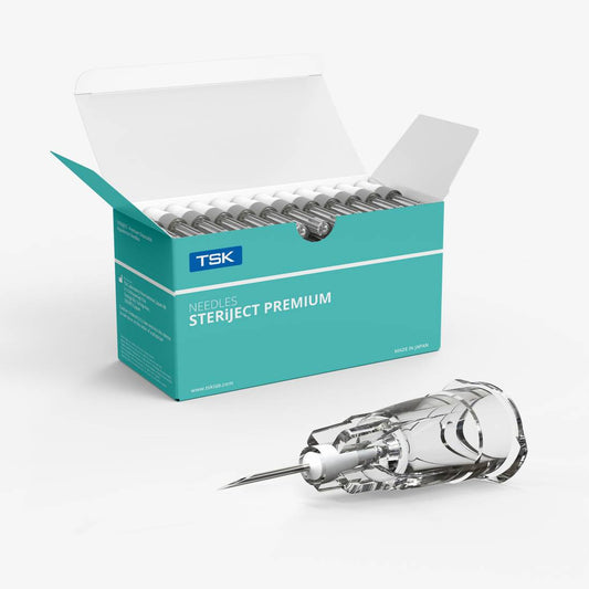 32g x 9mm TSK STERiJECT PRE Needles Regular Hub