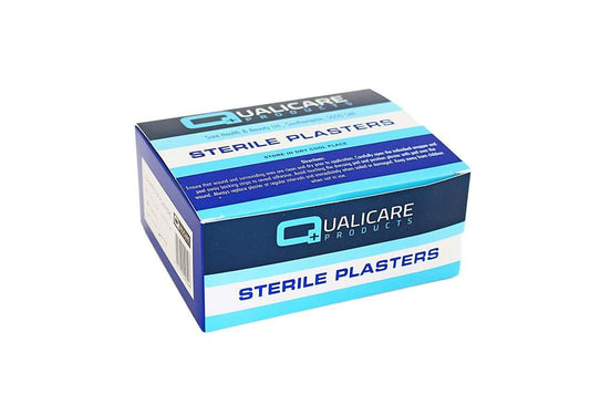 7,2 x 1,9 cm blauwe detecteerbare pleisters, 100 stuks