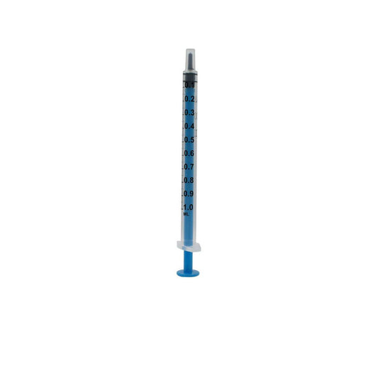 1ml Acuject Low Dead Space-spuiten Blauw