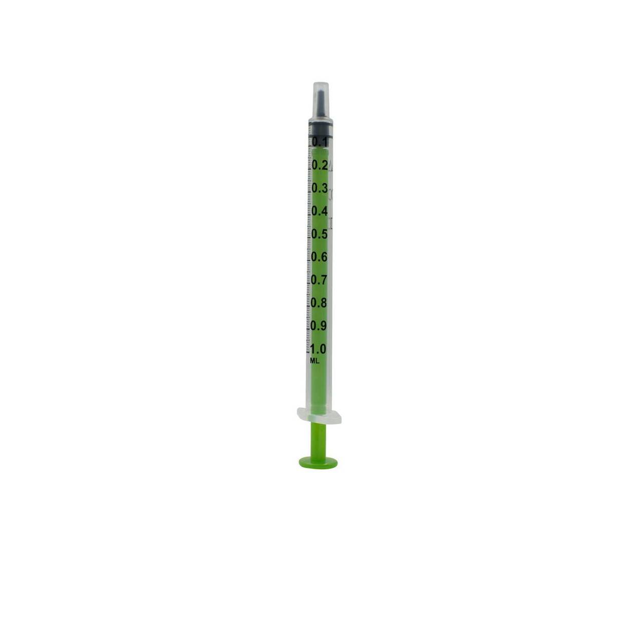 1ml Acuject Low Dead Space-spuiten Groen