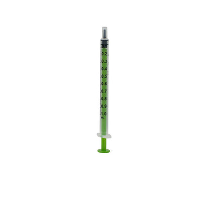 1ml Acuject Low Dead Space-spuiten Groen