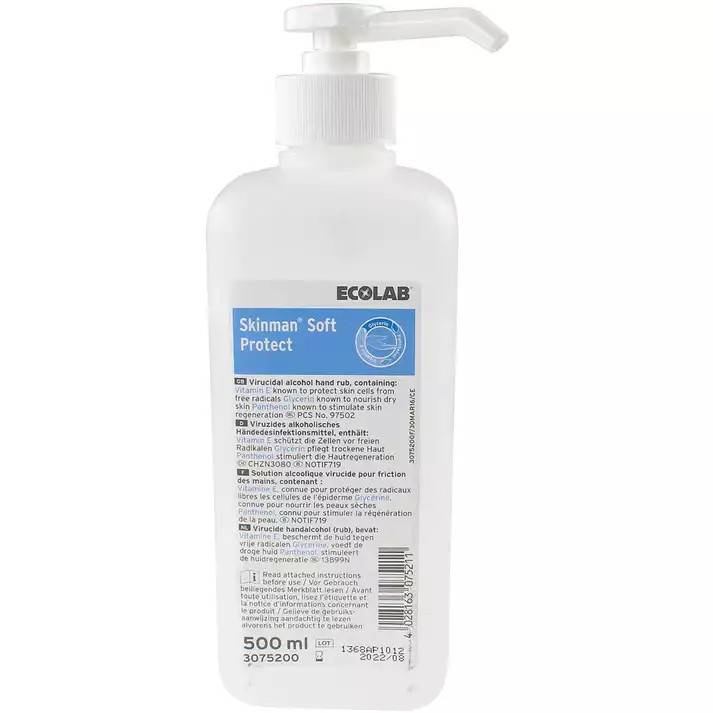 Skinman Soft Protect-pomp 500 ml