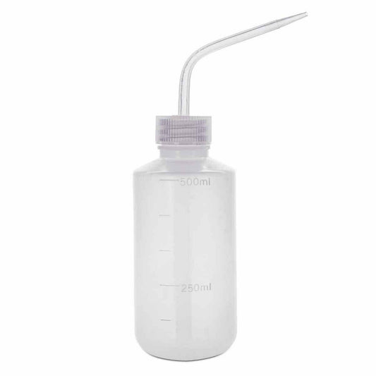 500ml Wash Bottle with Nozzle Cap LDPE 135861 UKMEDI.CO.UK