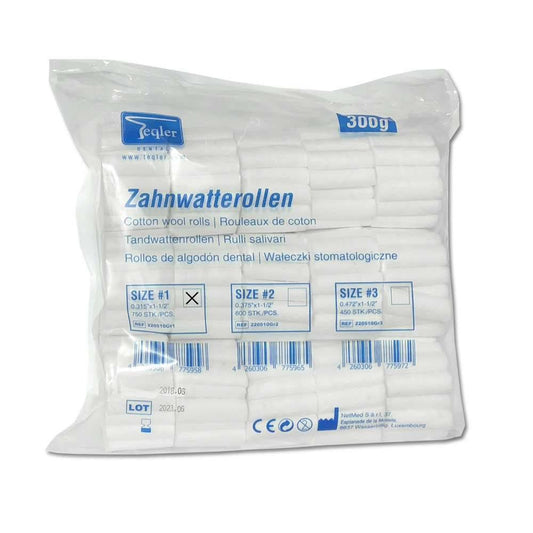 Tandheelkundige katoenen rollen van 1 cm, 600 stuks