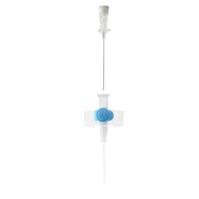 22G Blue1 inch Terumo Versatus gevleugelde en gepoorte IV-canule