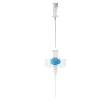 22G Blue1 inch Terumo Versatus gevleugelde en gepoorte IV-canule