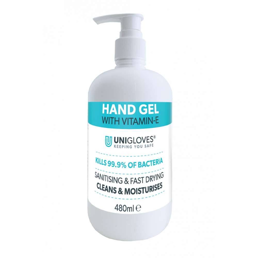 Unigloves Handgel met Vitamine E 480ml