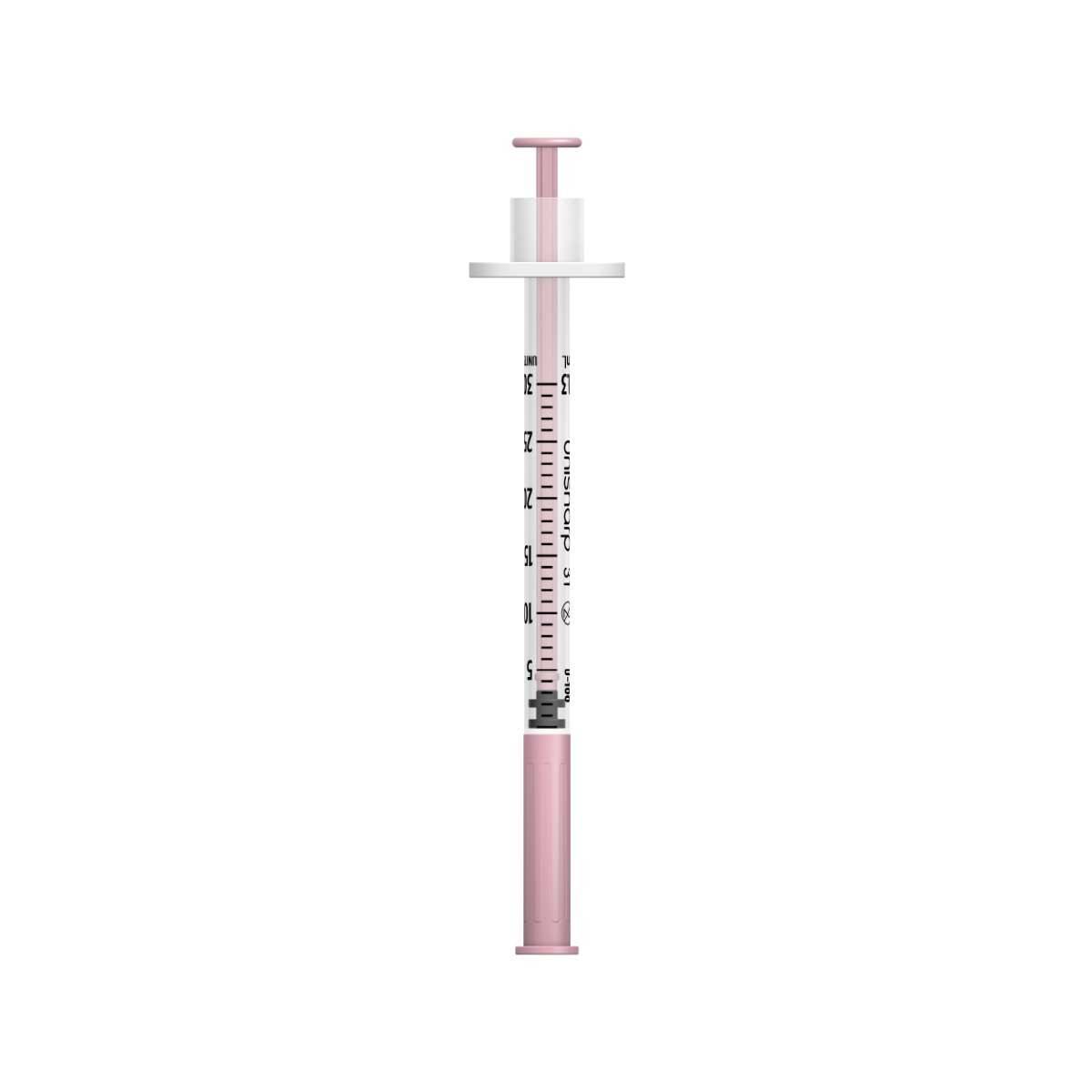 Unisharp - 0.3ml 8mm 31g Unisharp Syringe and Needle u100 - U31PK UKMEDI.CO.UK UK Medical Supplies