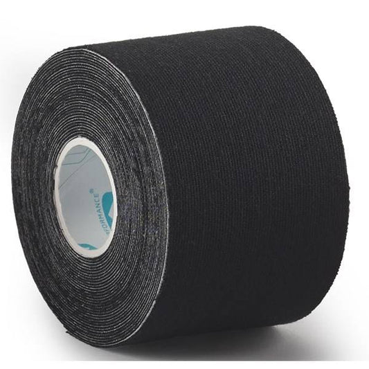 Black Kinesiology Tape 5cm x 5m isport Performance