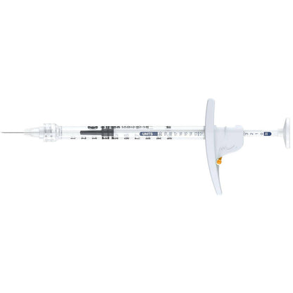 3Dose 1 ml Spuit 100 Oranje stroom Medisch - Doos 10
