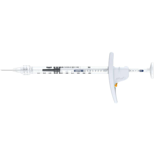 3Dose 1 ml Spuit 100 Oranje stroom Medisch - Doos 10