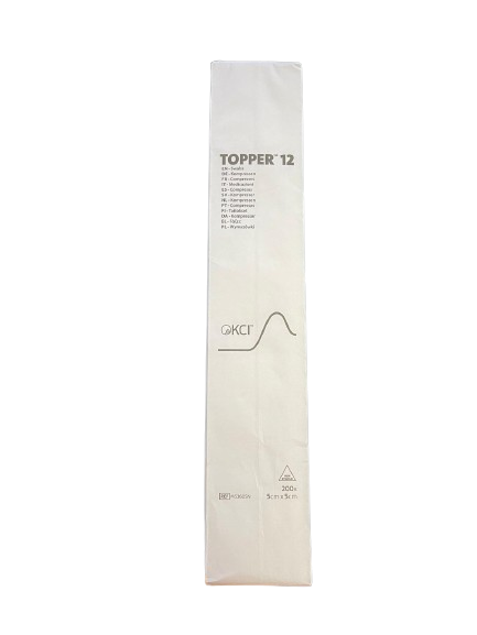 5 cm x 5 cm Topper 12 6-laags niet-steriele gaasdoekjes, pakket van 200 Topper 12 J&J