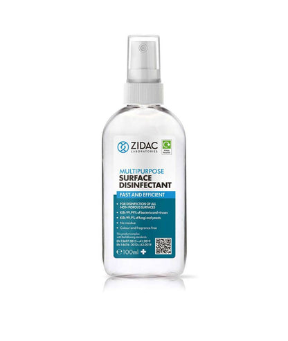 Zidac multifunctionele desinfecterende spray voor oppervlakken - 100 ml